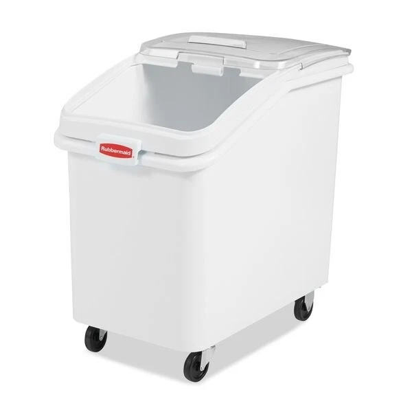 Rubbermaid Commercial Fg360388wht Ingredient Bin Mobile Bulk Storage, White, - Image 3 of 4