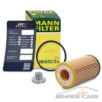 Mann ÖLFILTER+ÖLABLASS-SCHRAUBE FÜR Chevrolet Orlando 1.4 1.8 Trax 1.4 1.6 1.8