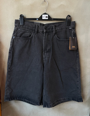 Vans Check-5 Baggy Fit Denim Shorts Men's Casual Lifestyle Pant BK VN000C9VEMQ