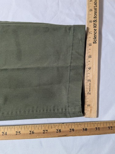 VTG 1980s US ARMY OG-507 Military Trouser Utility Durable Press Pants Men 30x30* - Picture 6 of 22