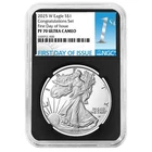 2025-W $1 1-oz Proof American Silver Eagle Congratulations Set NGC PF70UC FDI