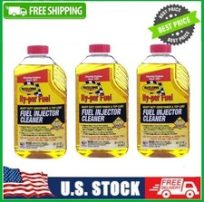 3 Pack Rislone Hy-per Fuel Injector Cleaner Heavy Duty Automotive Additive 32oz