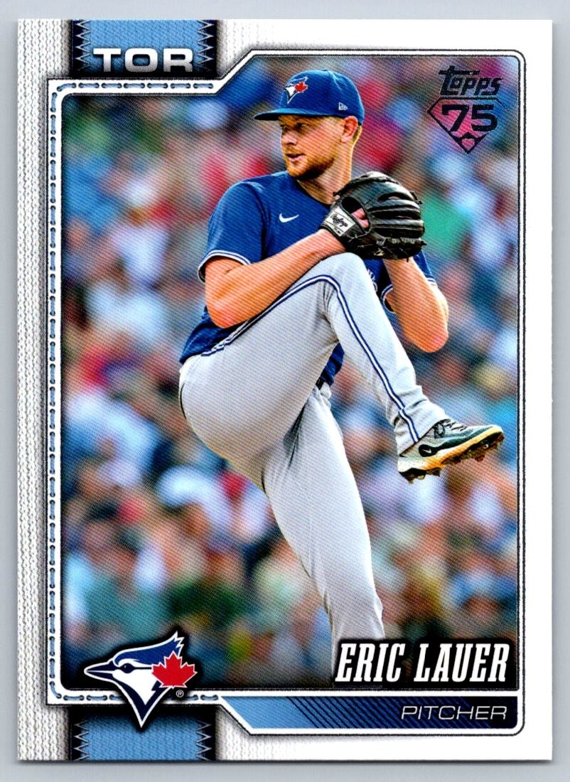 2026 Topps Series 1 - Eric Lauer #175 - Toronto Blue Jays 