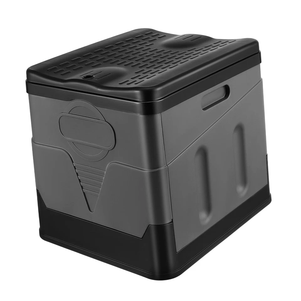 ZERODEKO PORTABLE FOLDING TOILET FOR ADULTS COMPACT CAMPING TOILET BLACK/GRAY