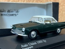 MINICHAMPS Auto Union 1000 Sp 1/43 Diecast Model Car Limited Edition