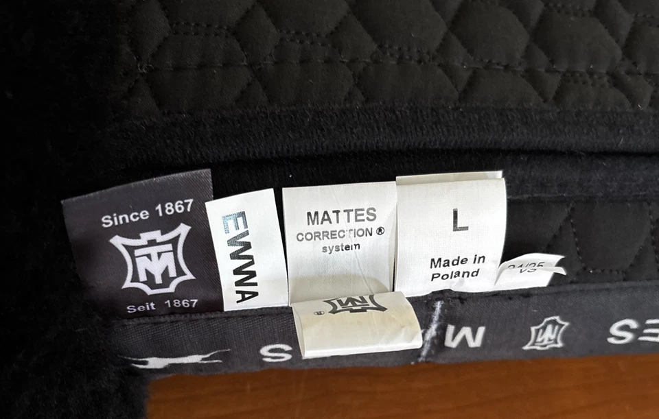 Media almohadilla de corrección AP para área marchita extra ancha mate con piel de oveja y cuñas - LG Foto 3 de 4