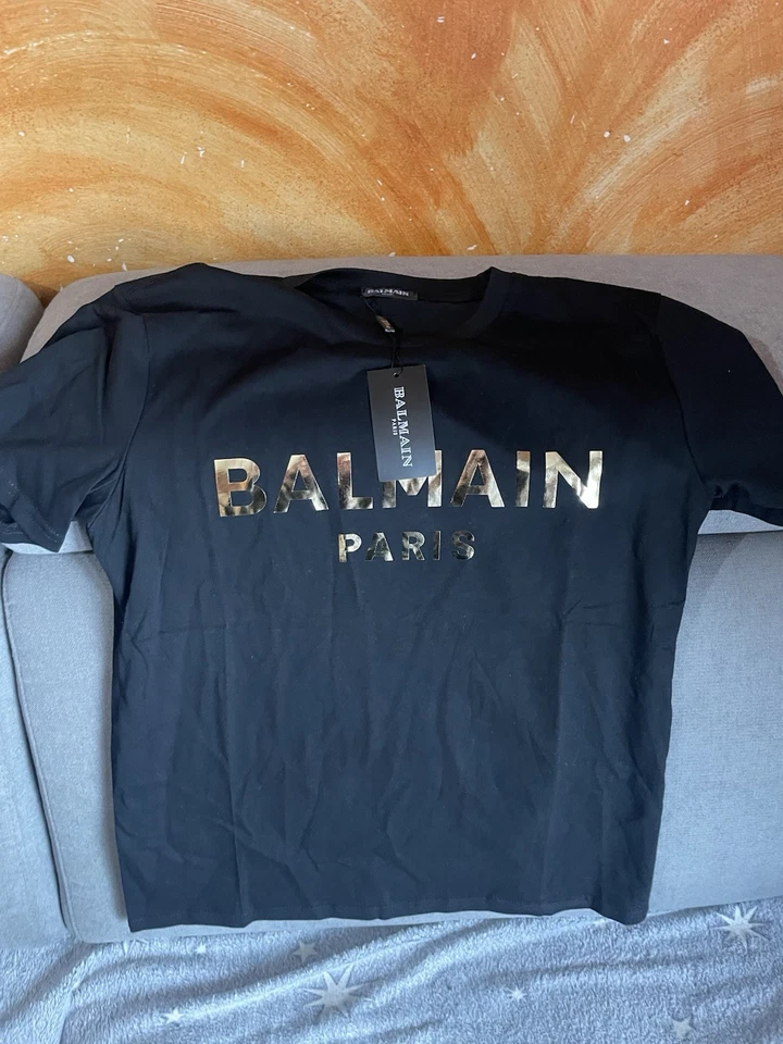 Balmain t-shirt nera Taglia S - Imagen 4 de 4