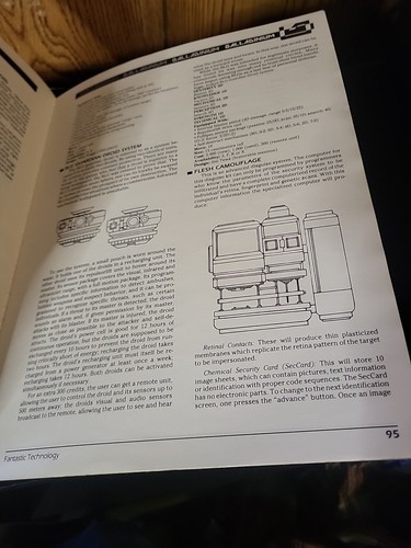 Star Wars RPG ~ Galladinium's Fantastic Technology Handbook West End Games ~ OEJ - Picture 10 of 10