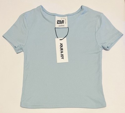 Jolie & Joy Light Blue Crop Top Size Juniors Extra Small - NWT