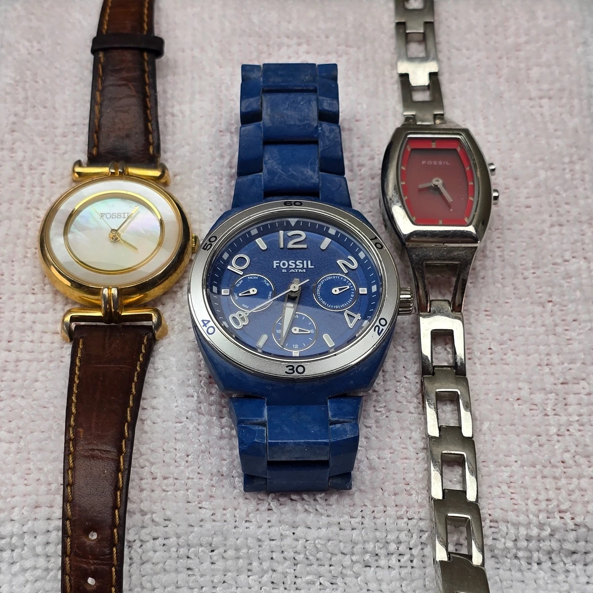 Fossil Blue Wristwatches for Women for sale | eBay