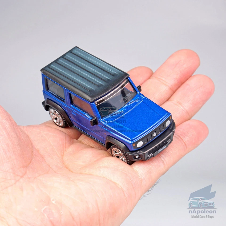 1/64 SUZUKI Jimny 2018 Modelo Coche Aleación Diecast Vehículo de Juguete Regalo Colección Regalo Foto 4 de 4