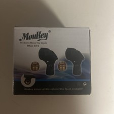 Universal Microphone Clip Holder, Comes with 5/8" Male to 3/8" Female Screw A...