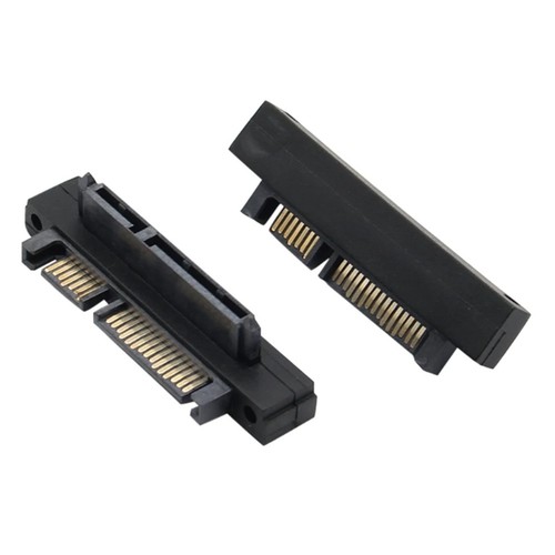 1 Stück SFF-8482 SAS Buchse auf SATA Stecker 15 Pin Biegekopf 90 Grad Winkel8833 - Bild 8 von 9
