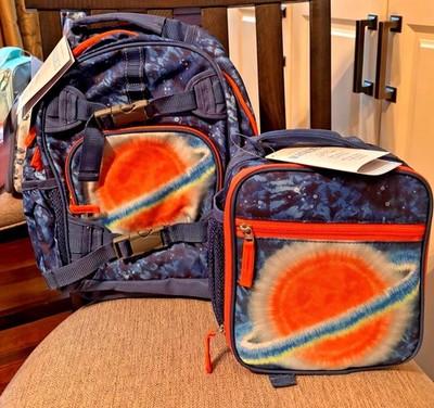 School Pottery barn star wars LARGE BACKPACK LUNCH BAG WATER Travel Space   .