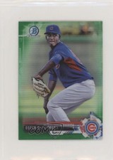 2017 Bowman Chrome Minis Prospects Green Refractor 86/99 Oscar De La Cruz 0m8