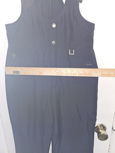 Used clean Womens Bogner Ivie Bib Pants Ski Suit Deepest Navy Size 8/M or 10/L - Picture 4 of 22