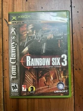 Tom Clancy's Rainbow Six 3 Xbox Original Video Game, Complete with Manual