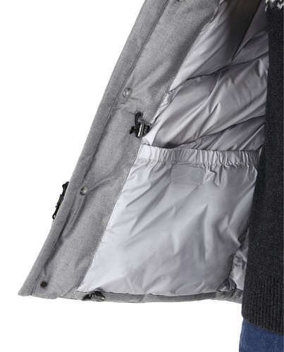 WOOLRICH 100% Wool Loro Piana Down Puffer Padded Hooded Coat EU L US M NWT - Picture 24 of 24