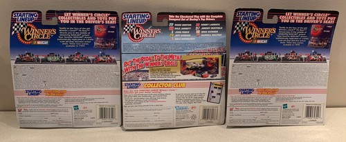 Lot of 3 NASCAR Starting Lineup Winner's Circle Earnhardt & 2 Gordon 1997 & 1999 - Picture 2 of 5