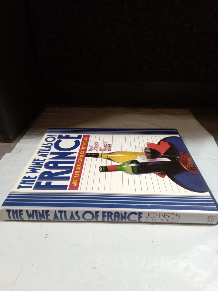 THE WINE ATLAS OF FRANCE And Traveller's Guide to the Vineyards : Hugh Johnson Foto 3 de 4
