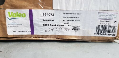Clutch Kit 3pc (Cover+Plate+CSC) 235mm 834072 Valeo 1078012 2T147540AA 1116680 - Picture 2 of 2