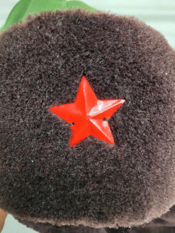 Original Chinese Military Ushanka Hat Metal Red Star eBay