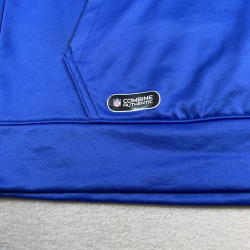 Los Angeles Rams Hoodie Mens Large Blue Pullover Polyester Athletic NFL Football - Picture 3 of 14