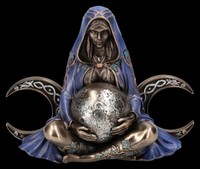 Dreifach-Mond GöTtin Figur Mini - Fantasy Mythologie Dekofigur