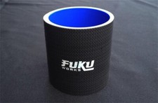Fukuworks Straight Silicone Coupler 3 Black Fukuworks Straight Silicone Coupler 3 Black