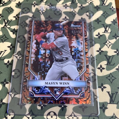 Masyn Winn 2024 Bowman Sterling Copper Refractor /15#BSR-22 Rookie RC