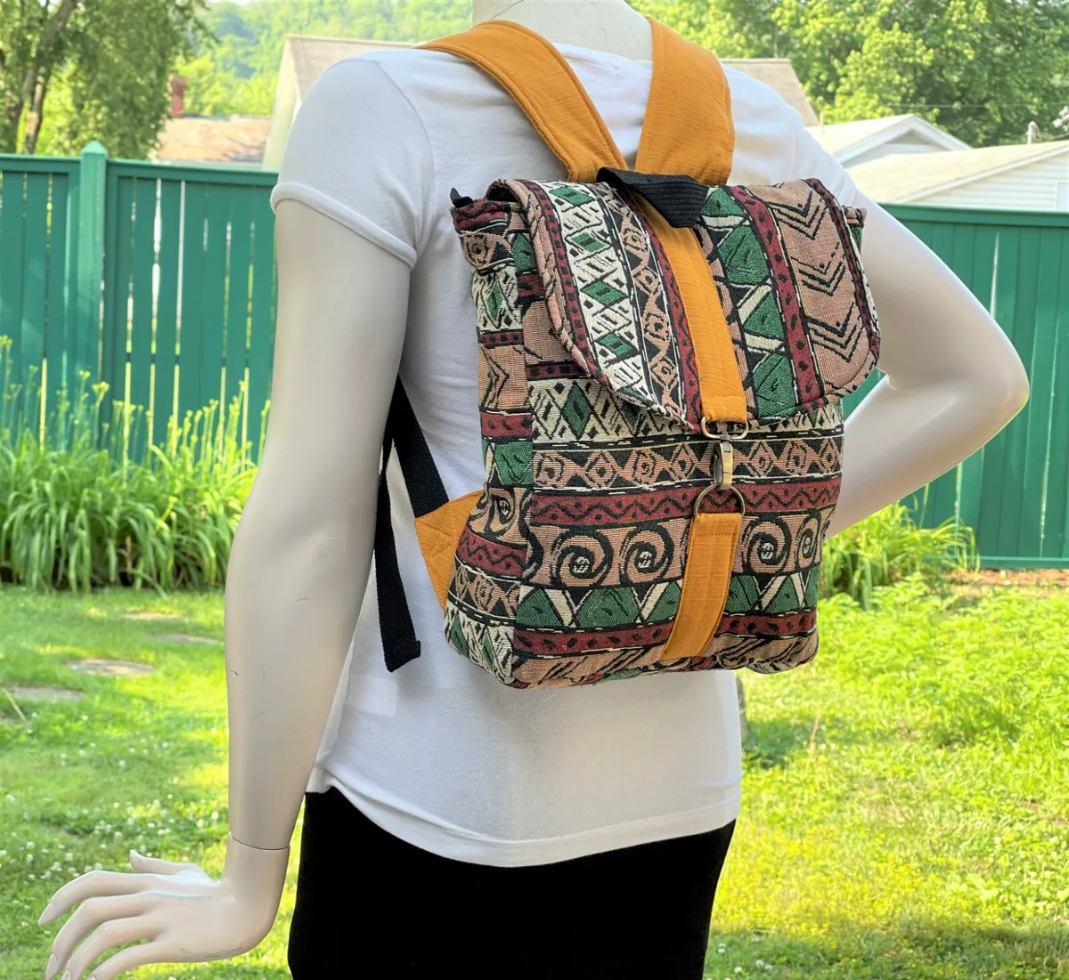 Hippie boho backpack hot sale