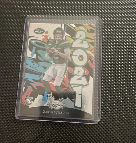 Zach Wilson 2021 Panini Certified Graffiti