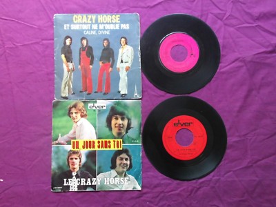  crazy horse konvolut / Ein Tag ohne dich / und vor allem vergiss mich nicht /45 Runden 