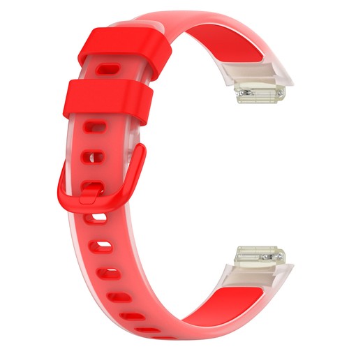 Watch Strap Silicone Dual-color Watch Strap Watch Band for Fitbit Inspire 3 - Picture 3 of 27