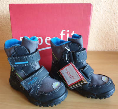 Winterstiefel Goretex für Jungen von Superfit, Gr. 24, Farbe schwarz