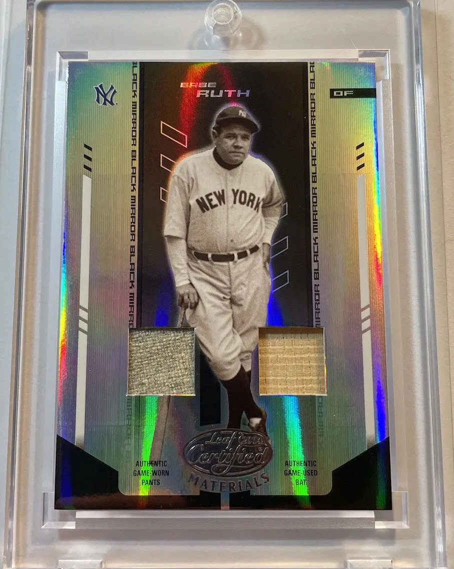 Babe ruth jersey card hotsell