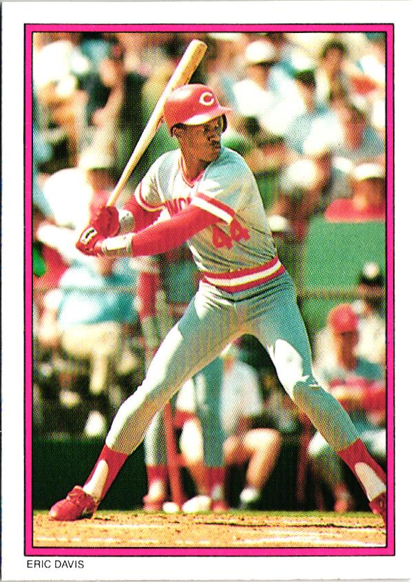 1988 Topps Glossy All-Star Mail-In #16 Eric Davis Collector's Edition