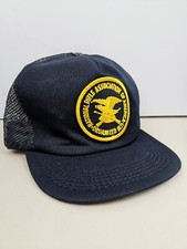 Vintage USA MADE NRA Patch scrambled Eggs Trucker Hat Snapback Dad Cap