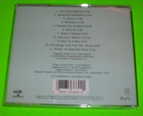 💽 PURE PRAIRIE LEAGUE - TWO LANE HIGHWAY CD 11 TRACKS ⭐ - Imagen 2 de 2
