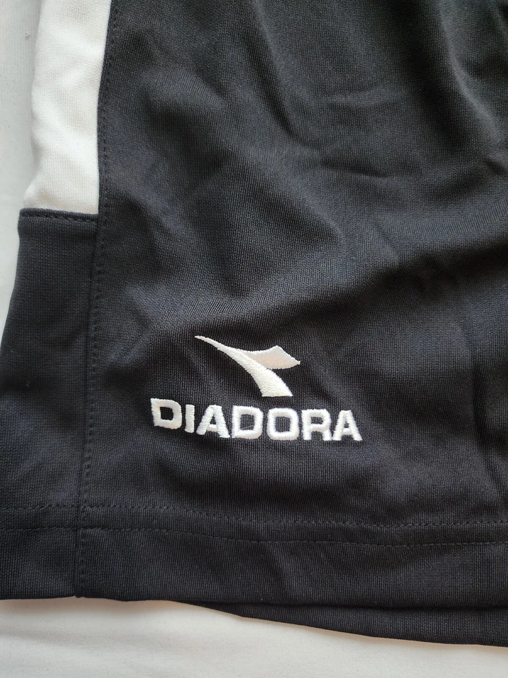 Женский Athletic футбол короткий размер LG черный влаги впитывания DiaDry Diadora запустить - Изображение 3 из 4