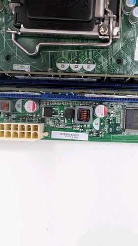 Intel Motherboard DH61WW W/ IO Plate, FAN, & RAM - Picture 2 of 4