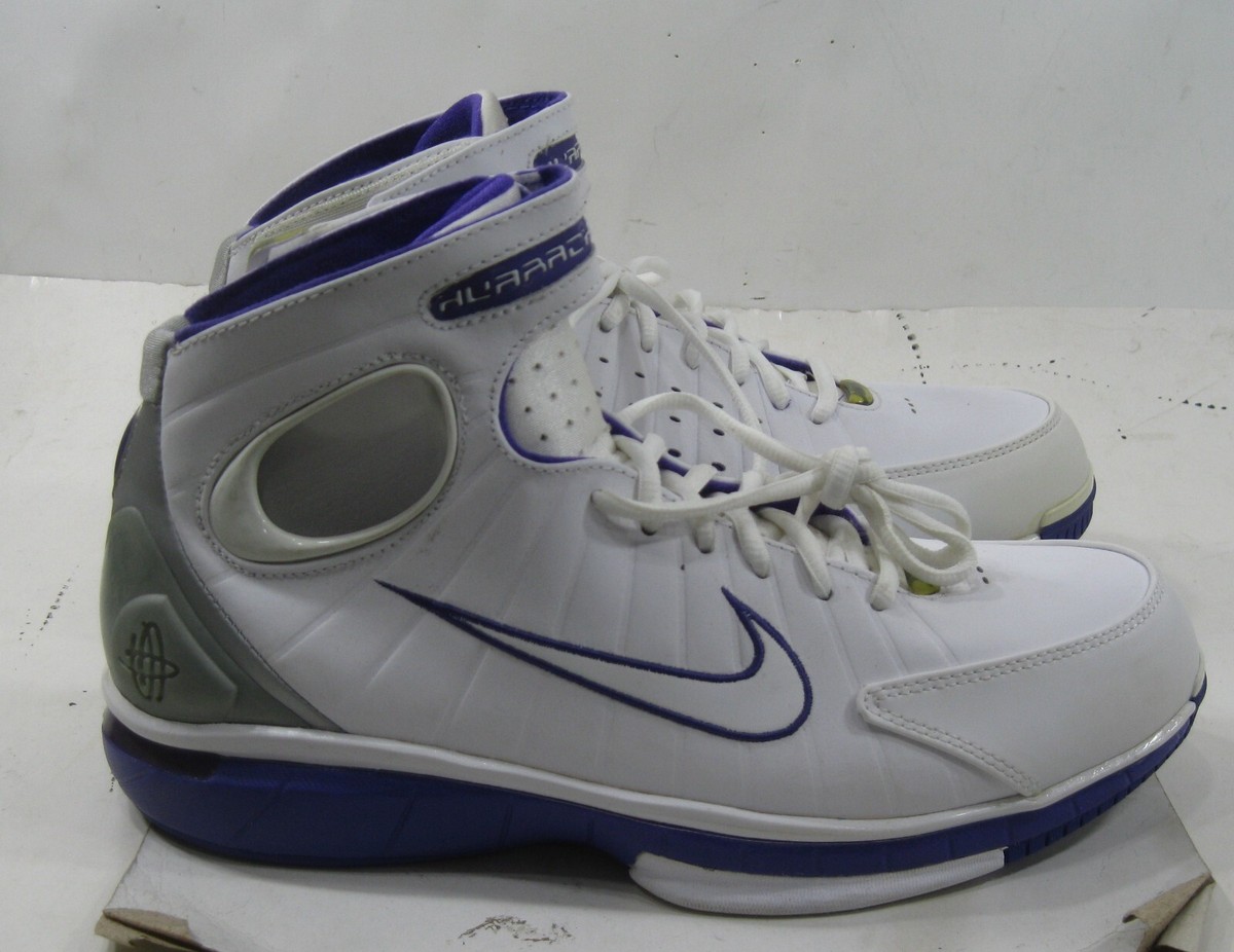 Nike Air Zoom Huarache 2K4 'White Pro Purple' 511425-115 01 Nike Air Zoom Huarache 2K4 'White Pro Purple' 511425-115 01