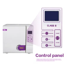 18L Medical Portable Pre-vacuum Steam Sterilizer Class B Disinfection Machine US