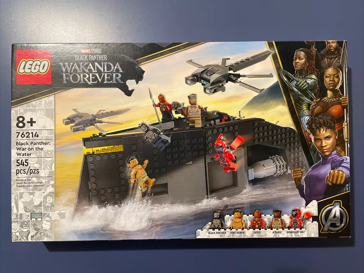 LEGO Marvel Black Panther: Wakanda Forever War on the Water 76214 Building  Toy Set