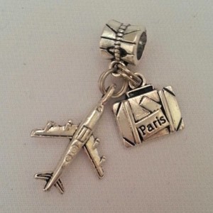 Travel-World-Airplane-Passport-Suitcase-Charm-Pendant-f-European-Bracelet-Neck