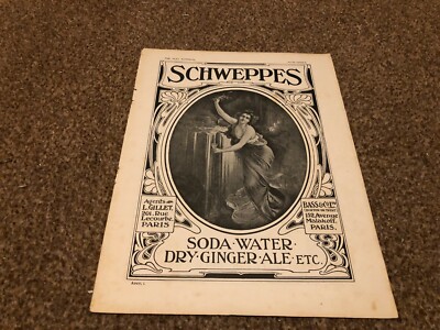 PLP8 SPIELBILD 11X8 SCHWEPPES SODA WASSER & GINGER ALE