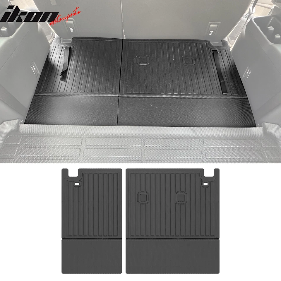 Fits 24-25 Toyota Grand Highlander TPE Backrest Mats Rear Back Seat Protector