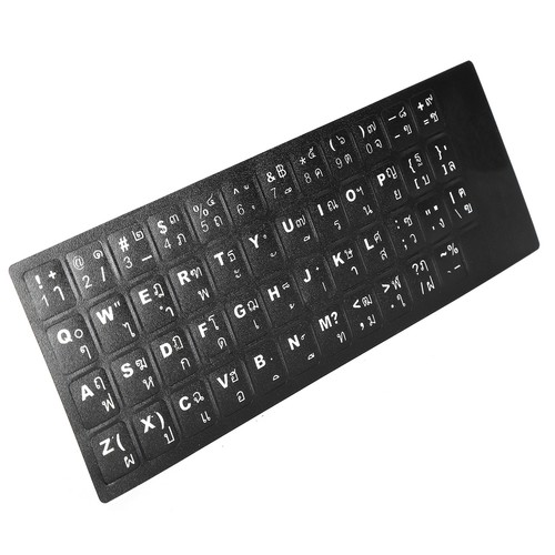 Thai Keyboard Sticker Replacement Keyboard Sticker For Desktop Computer La - Picture 7 of 22