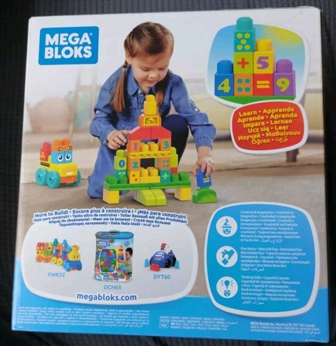 Mega Bloks Building Basics 123 Counting Bus FBM80 - Bild 2 von 2