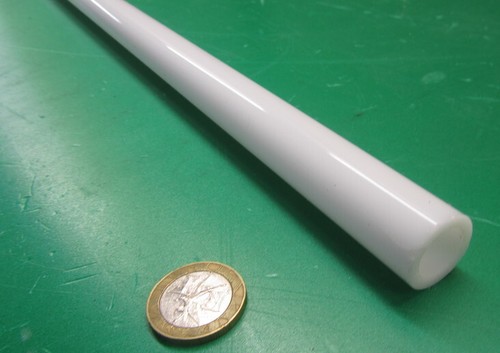Acrylic Tube 7328 White 750" OD x .500 ID x .125 Wall x 36 Length - Picture 4 of 7